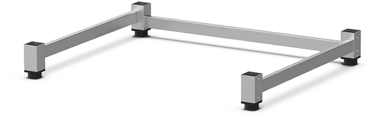 Unox - Floor Positioning Stand for 26" x 18" Ovens - XWARC-00EF-F