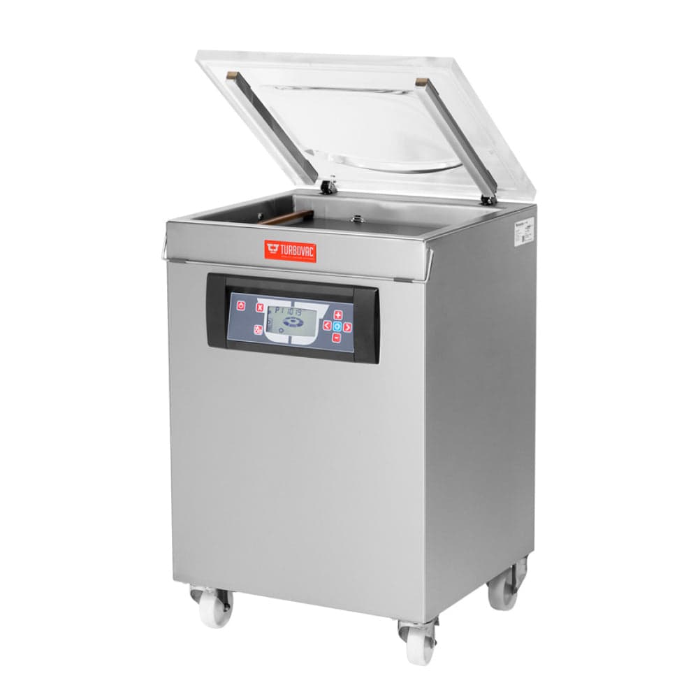 Turbovac M10 Heavy-Duty Mobile Vacuum Packaging Machine with 2 X 16″ Seal Length and 25 m3 Vacuum Pump