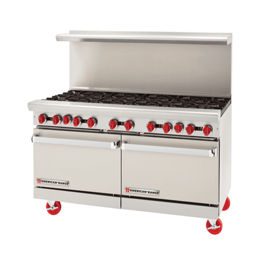 American Range AR-60G-NG 60″ Natural Gas Range With 60″ Griddle