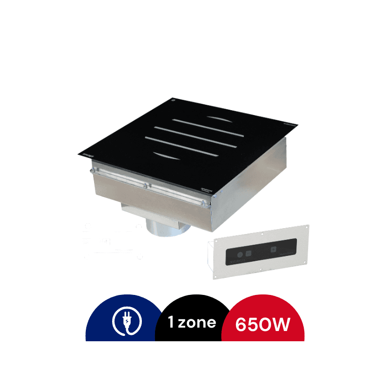 Adventys GL 650 FLR 1-Zone Induction Cooktop