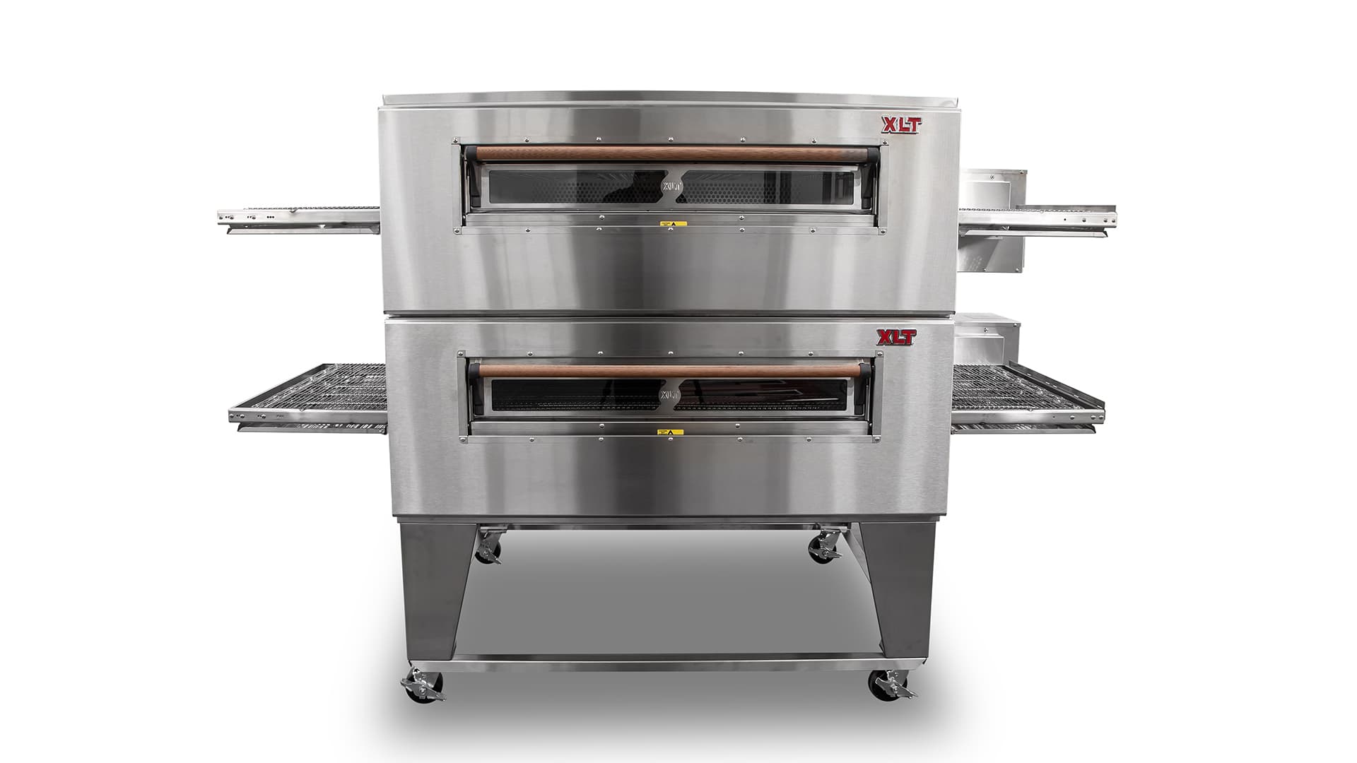 XLT 3255 Double Stack Natural Gas Conveyor Pizza Oven (32″ belt, 55″ chamber)