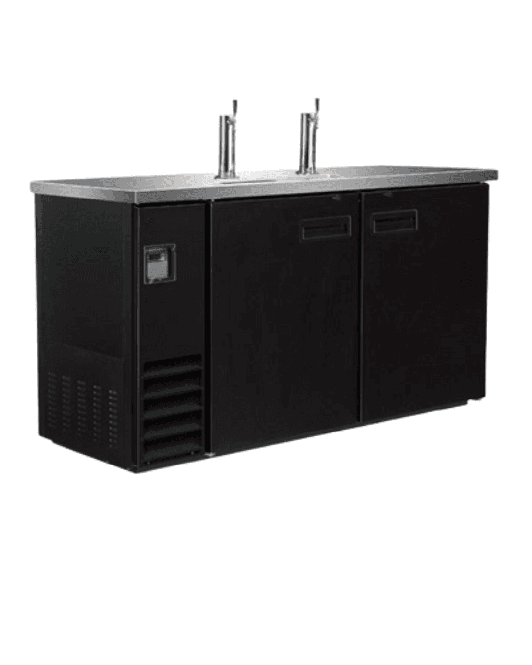 COLDZONE BCBD2-2 Double Swing Solid Door Keg Cooler