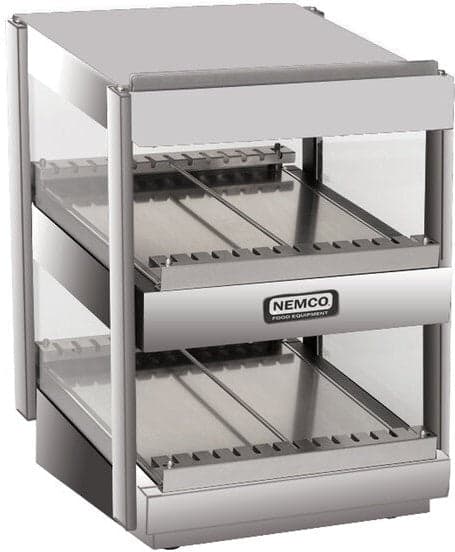 Nemco – 120V 18″ Slanted Double Shelf Merchandiser – 6480-18S (ETA 4-6 Weeks)