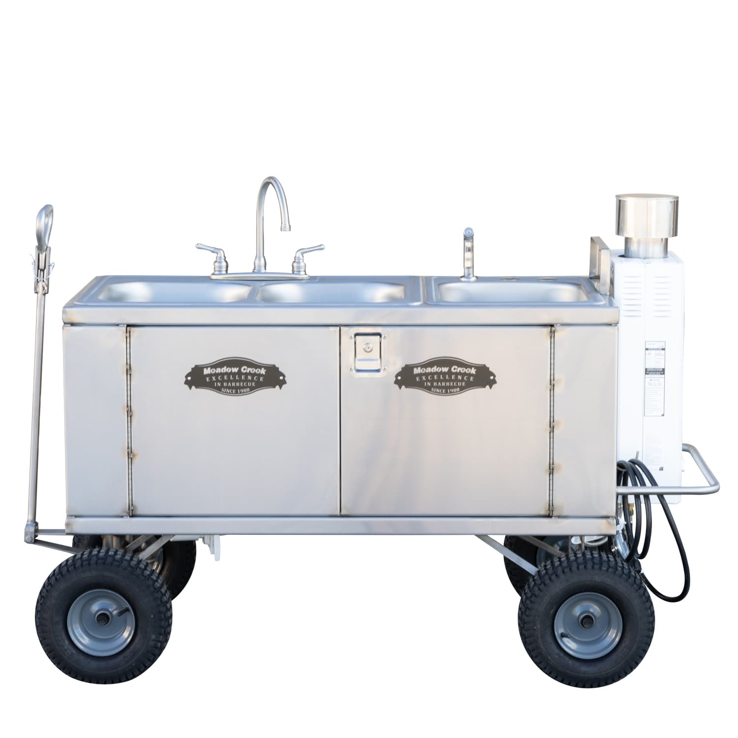 Meadow Creek – 3 Bowl Cleanup Sink (Trailer Mounted)