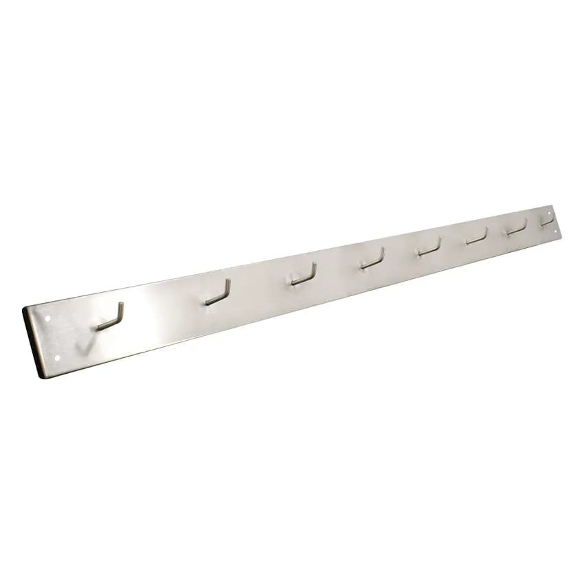 Stainless Steel Multi-Utility Hook Rack with 8 Hooks