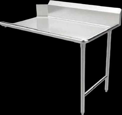 ATS MET Clean Dish Table Extension, 48" W x 30" D, Right Side Model