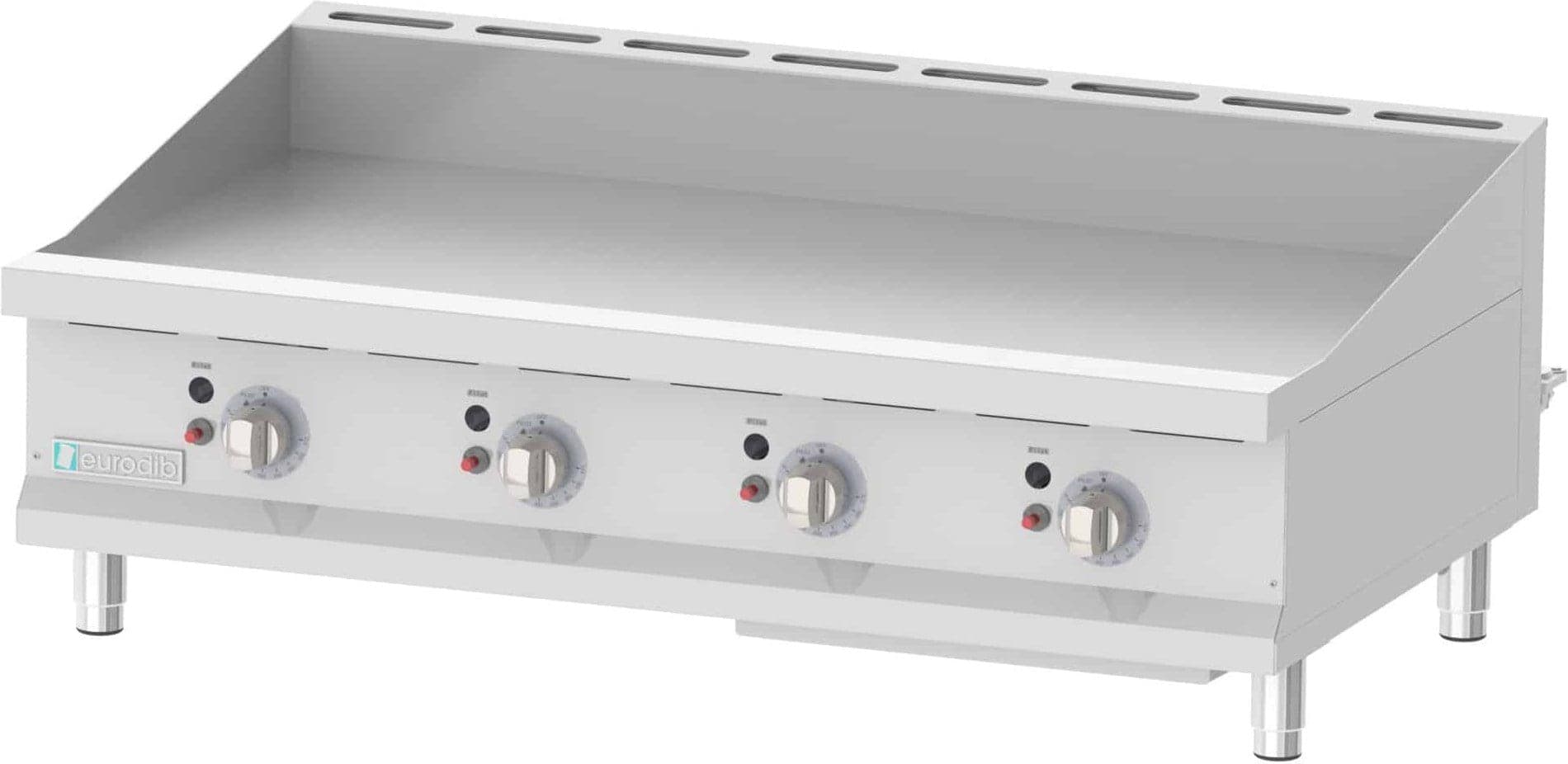 Eurodib - 48" Natural Gas Griddle With Thermostat Control - T G48T