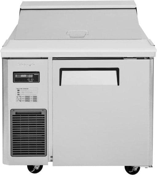 Turbo Air – 36″ Side Mount Compressor Refrigerated Sandwich Prep Table with 1 Door – JST-36-N (ETA 5-6 Weeks)