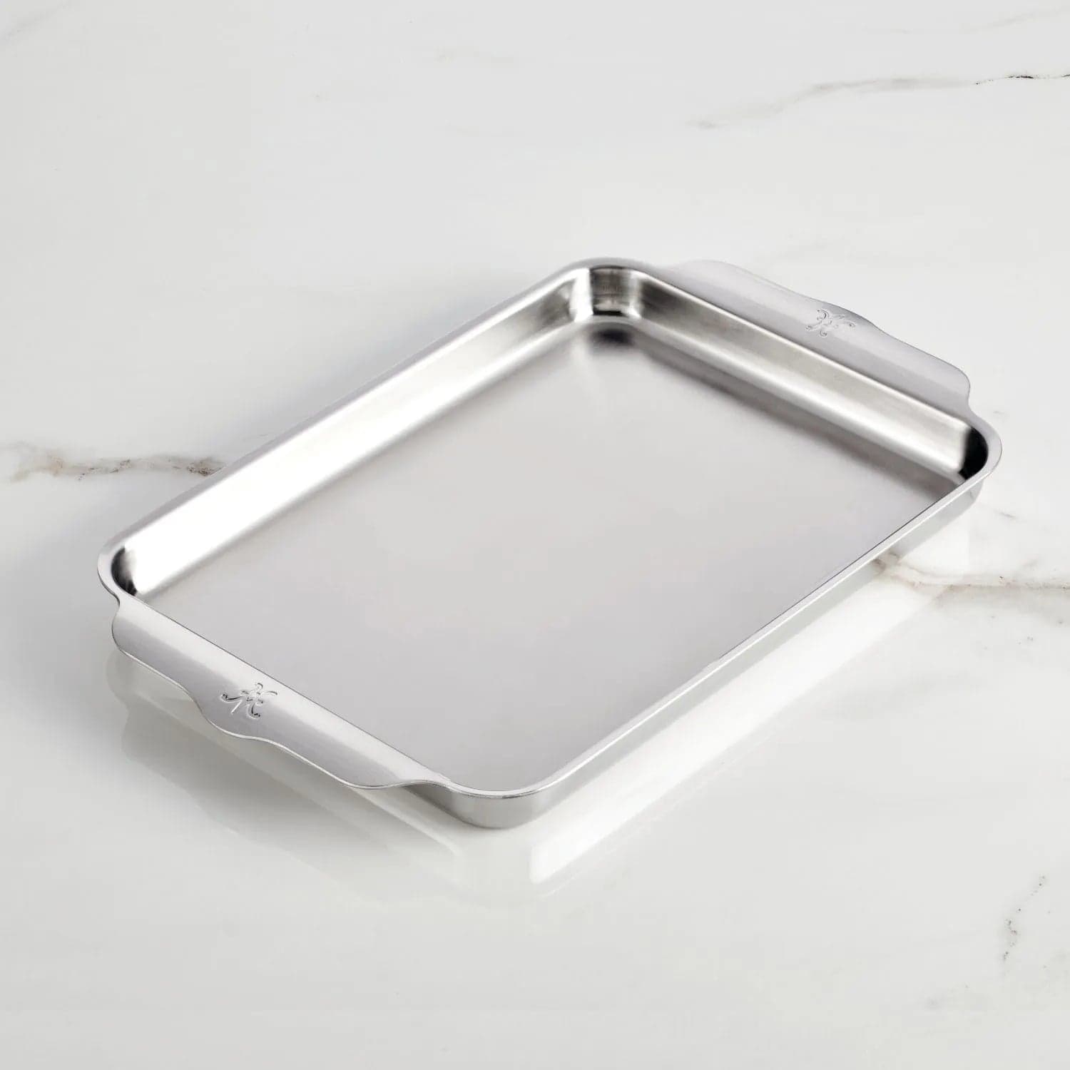 Hestan- 12″x15″ Try-Ply Stainless Steel Jelly Roll Pan