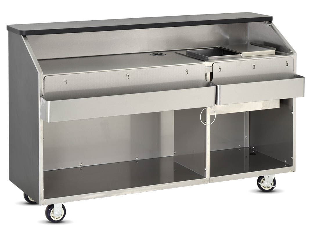 FWE – Bag-in-Box Mobile Beverage Bar (6 feet) – BBC-6