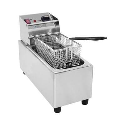 Eurodib SFE01860-220 18 Lb. Electric Countertop Fryer – 220-240V