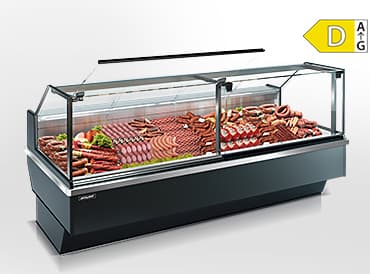Hit-Line Missouri cold diamond MC 116 A Plug-In Serve-Over Refrigerated Counter