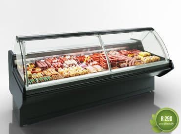 Hit-Line Georgia AG 120 A Plug-In Serve-Over Refrigerated Counter