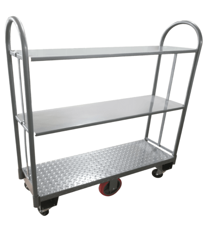 16″ x 60″ Utility Cart – All Gray