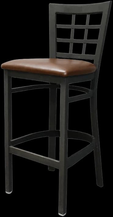 ATS 85-BS Window-Back Barstool