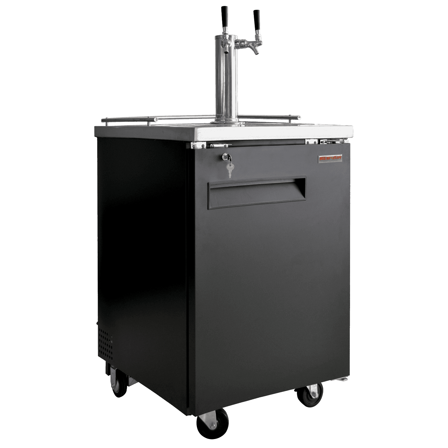 New Air NBD-23-SB 23″ Solid Single Door Beer Dispenser