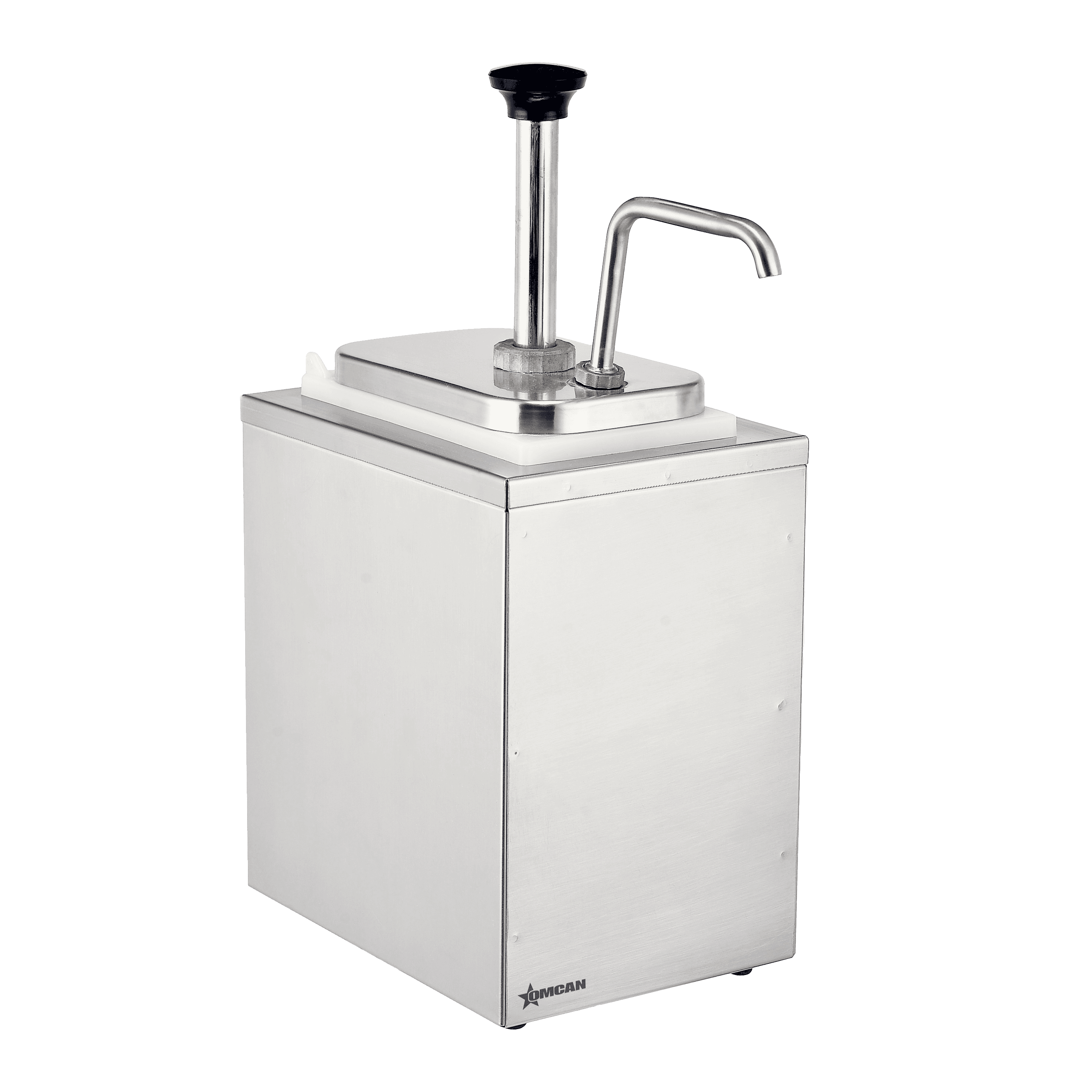 Stainless Steel Pump Condiment Dispenser (Single)