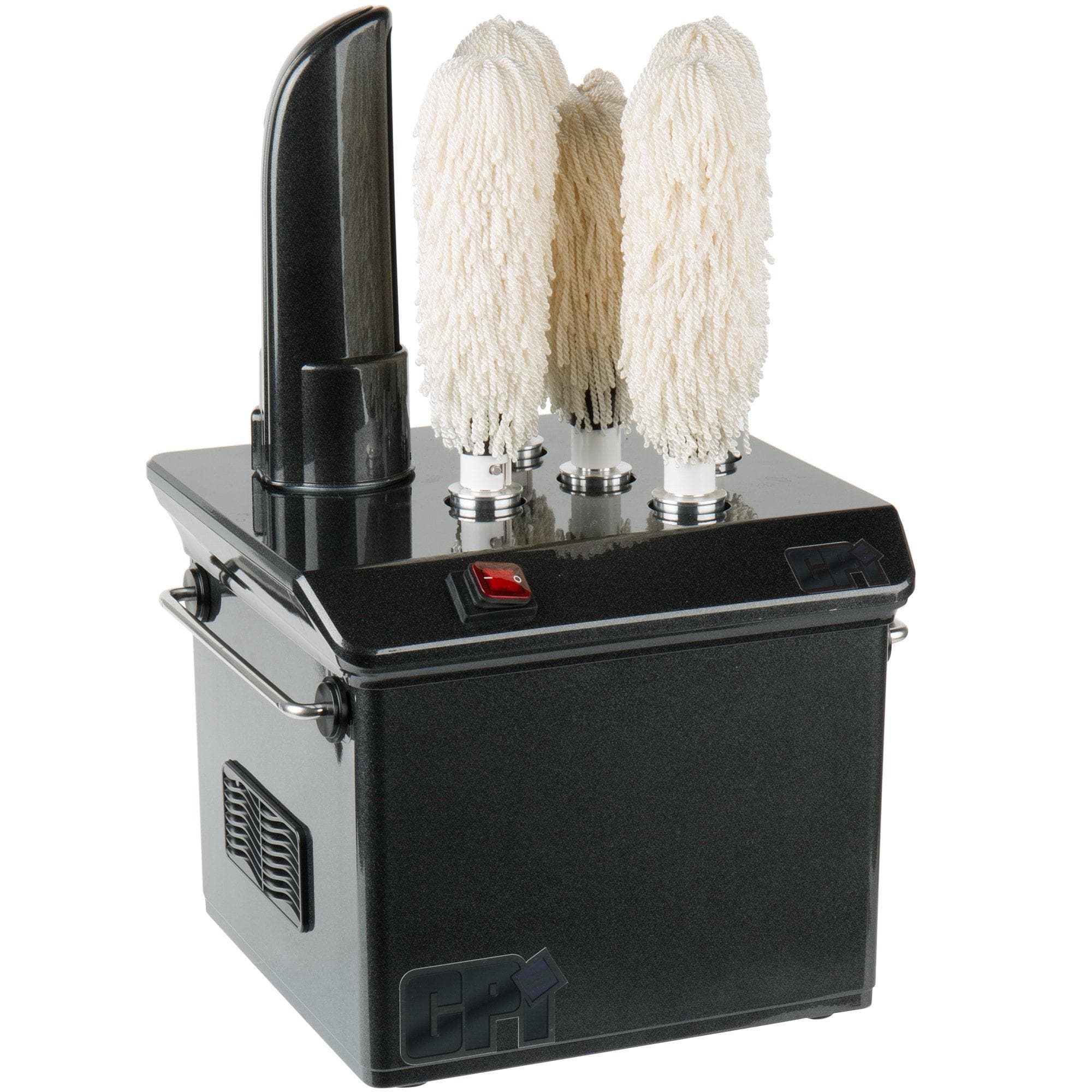 Campus Products GP5 Black StemshinePro Five Brush Electric Glass Polisher – 110V