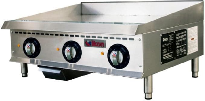 Ikon ITG-36E 36″ Electric Griddle With Thermostatic Control – 208/240V