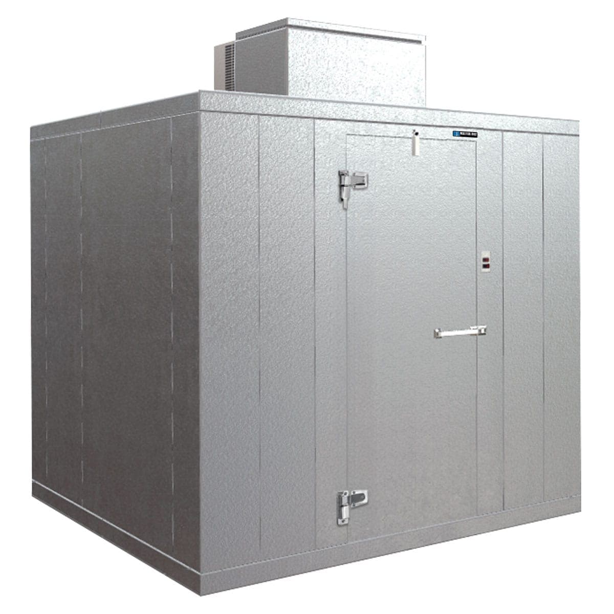 Master-Bilt – 6' x 8' Self-Contained Walk-In Cooler/Freezer (7'7" high, with floor, outdoor) – QOD7768