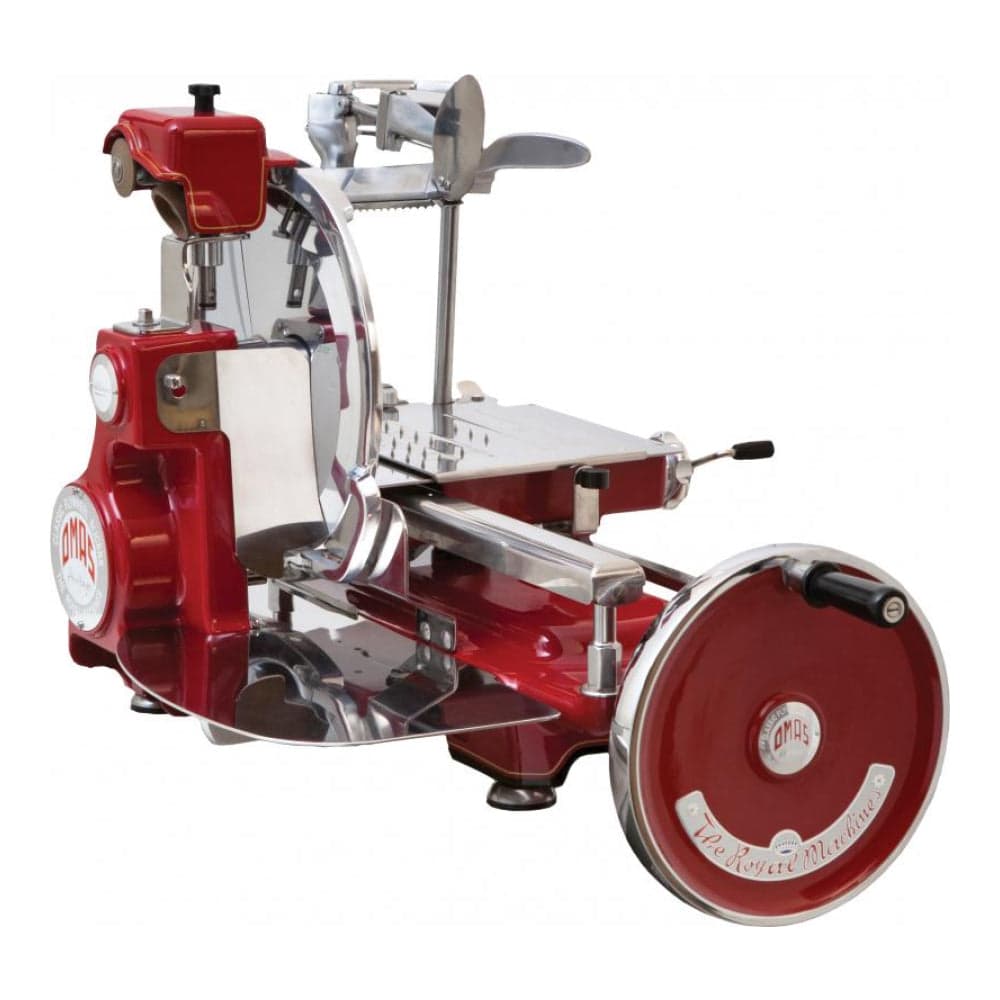 Trento 12.5″ Omas Manual Volano Meat Slicer Historic Berkel Style – 44007