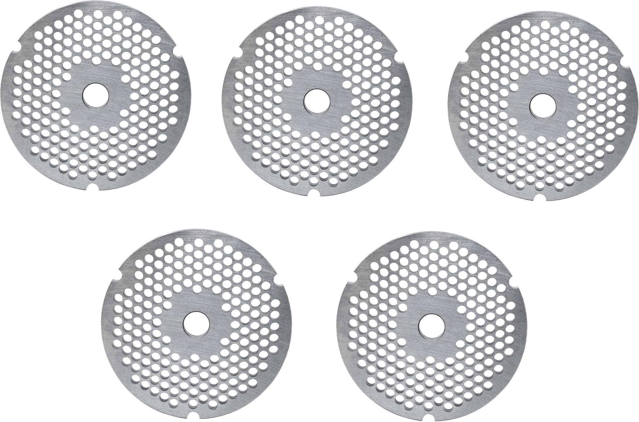 Carbon steel #32 machine plate, hubless, 4.5mm (3/16″) – three notches / round