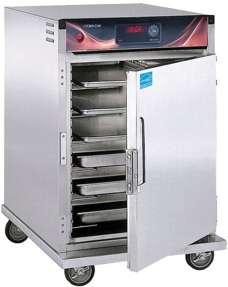 Cres Cor – 120V Insulated Half Height Hot Cabinet, 6 Pan Capacity – EO H-137-SUA-6D (Pre-Order Now, ETA 4-6 Weeks)
