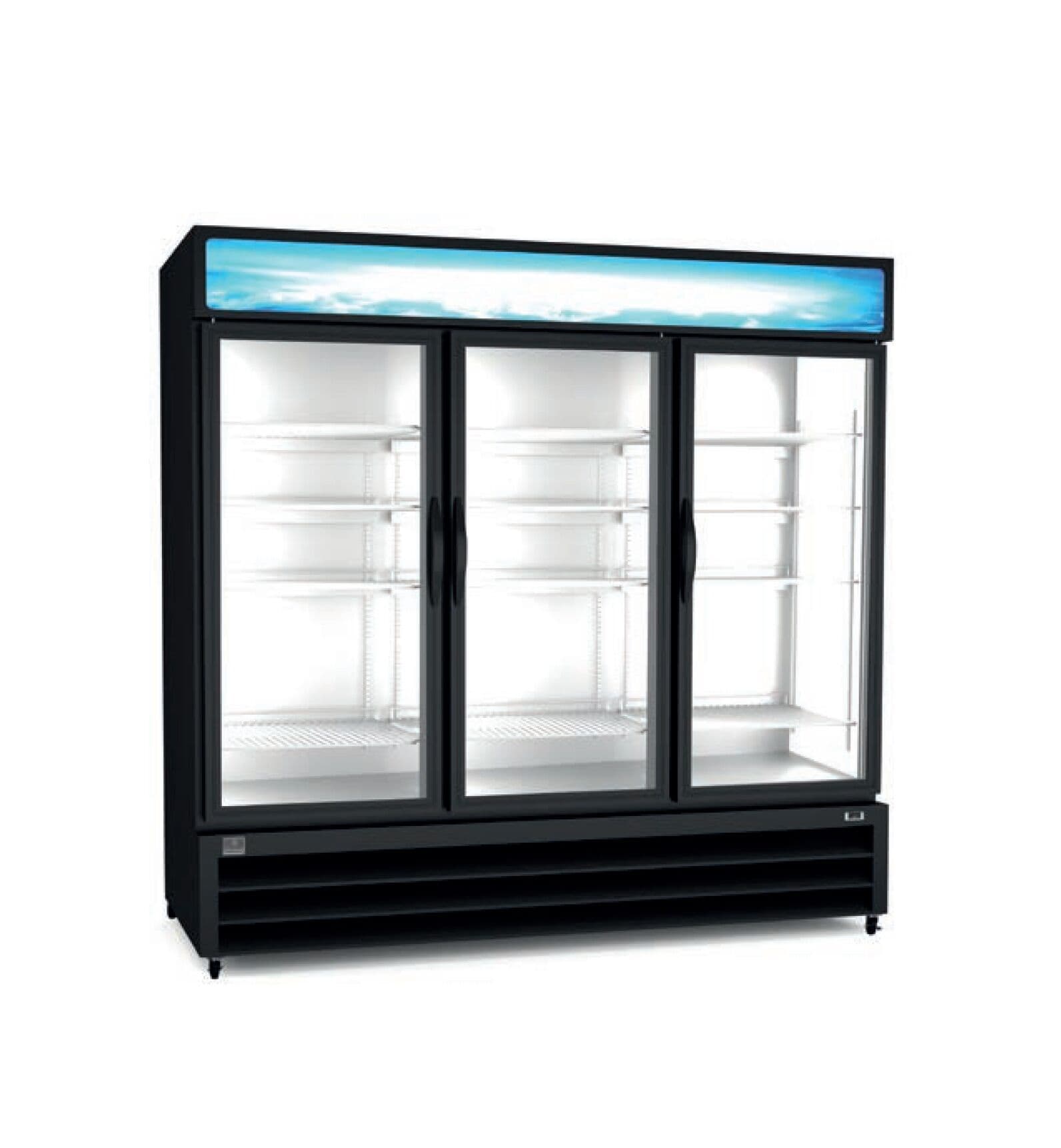 Kelvinator – 72 Cu. Ft. Glass Door Merchandiser – KCHGM72F