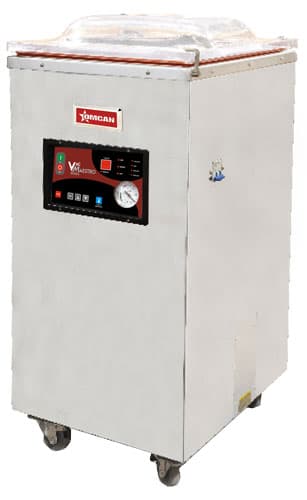 Floor Model Heavy-duty Vacuum Packaging Machine with 1.2 HP and 15.7" Single Seal Bar