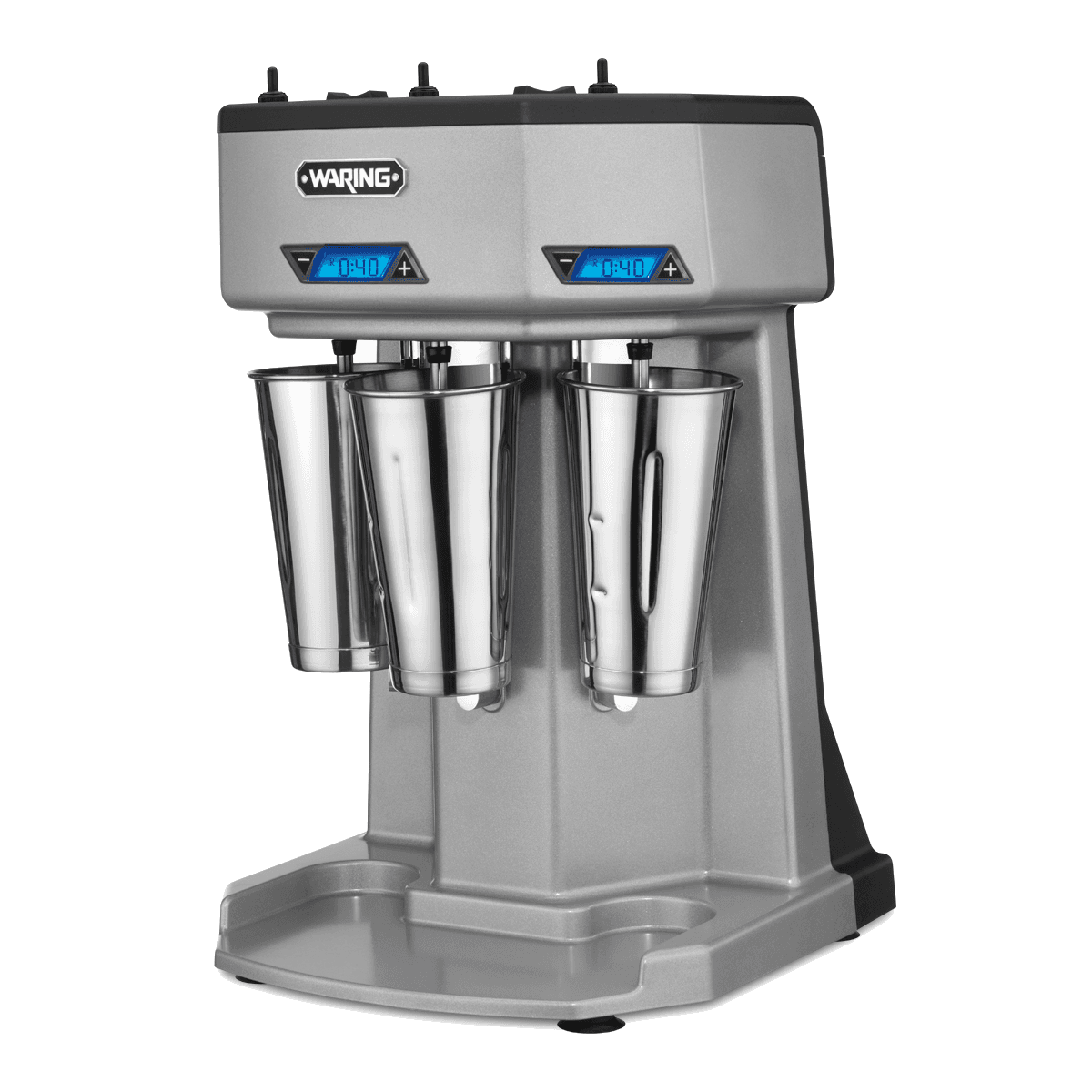 Waring – long-lasting-build Triple-Spindle Drink Mixer with Timer – WDM360T