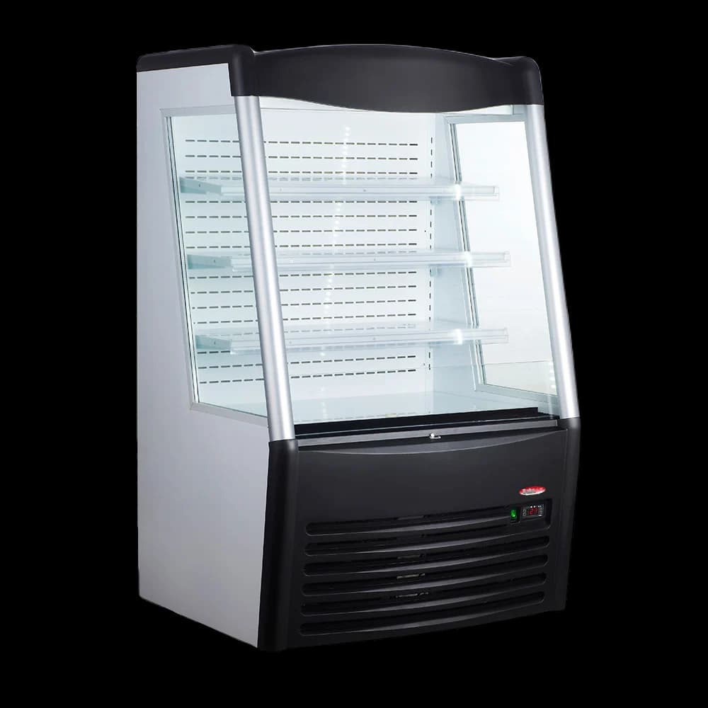 BakeMax BMGG036 Floor Model 36 Inch Grab and Go Refrigerated Display Merchandiser