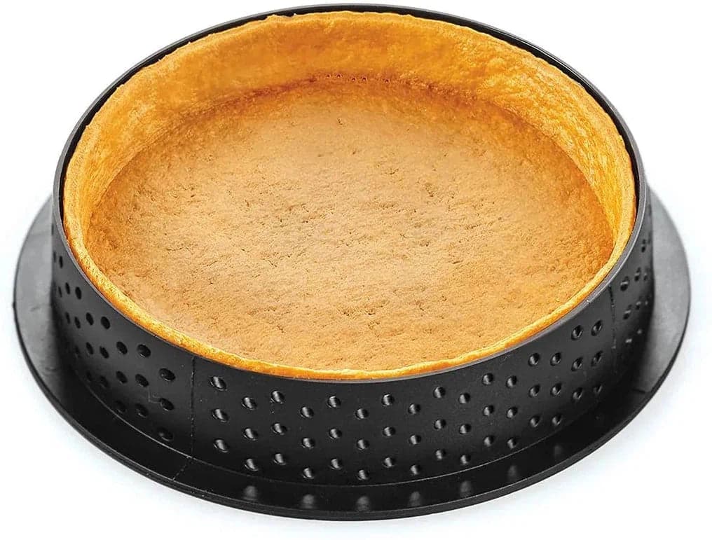 Silikomart – 70mm Microperforated Tart Rings Set of 8 – TART RING 70