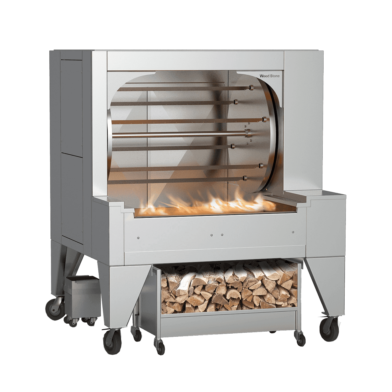 Wood Stone Mt. Olympus Solid Fuel Rotisserie