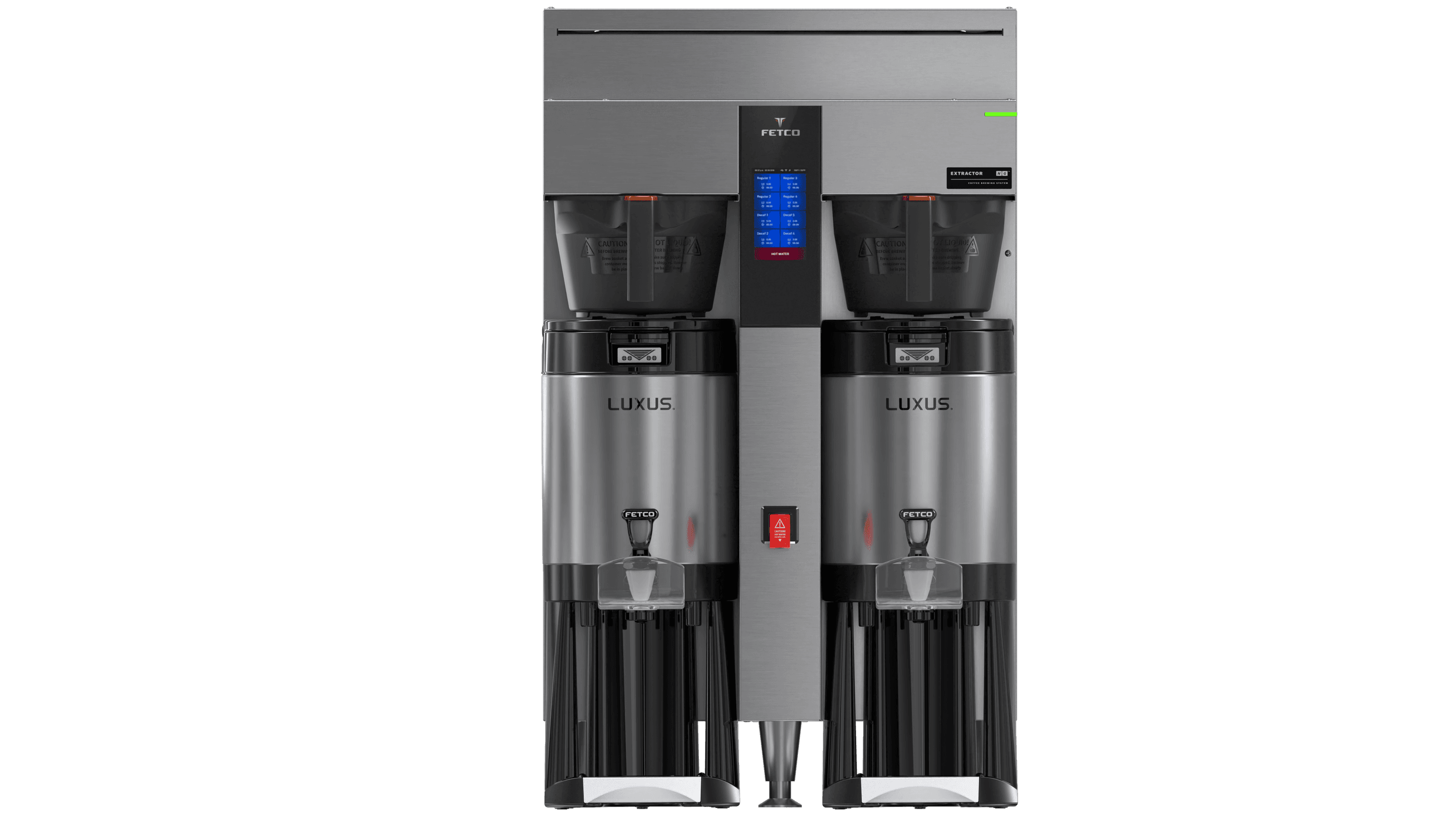 Fetco CBS-2252NG Twin Station Coffee Brewer