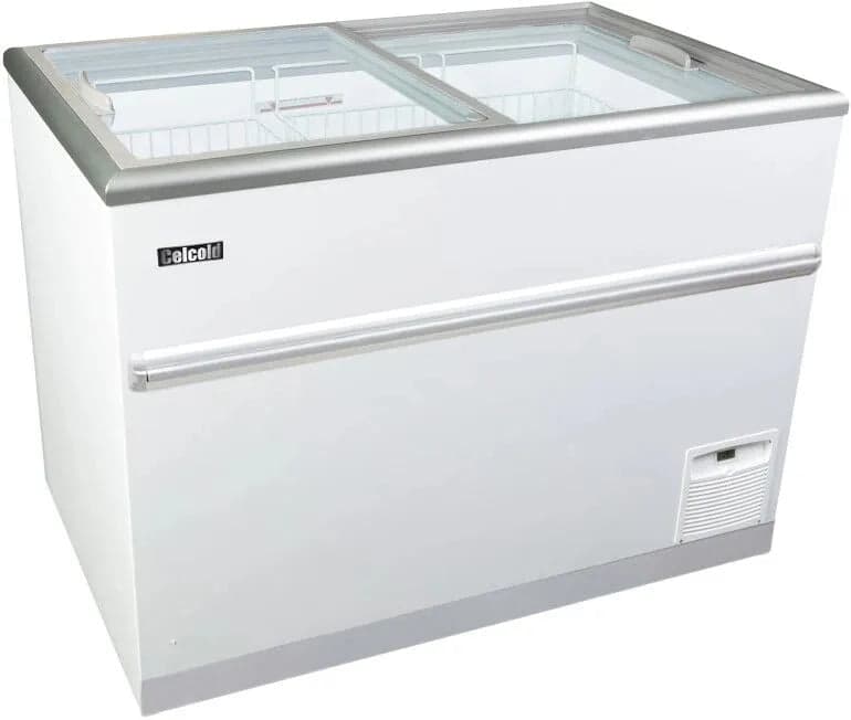 Celcold - 41" Commercial Ice Cream Dipping Cabinet Freezer - CF41ESG