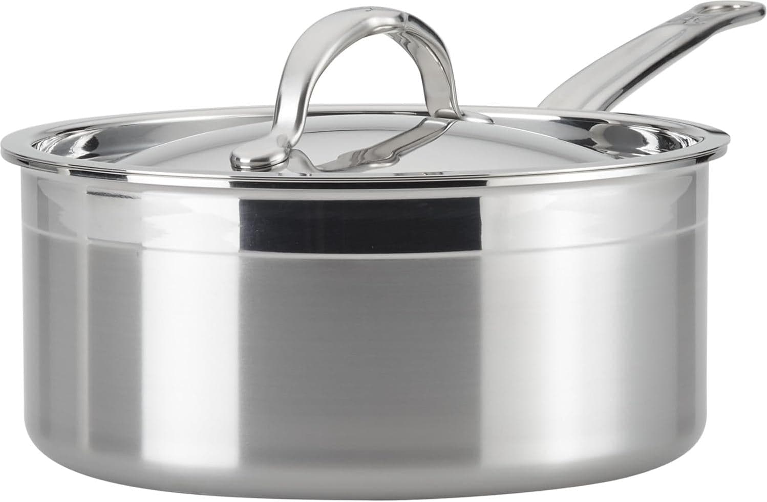 Hestan – 3 Qt ProBond Professional Clad Stainless Steel Covered Sauce Pan – 31782