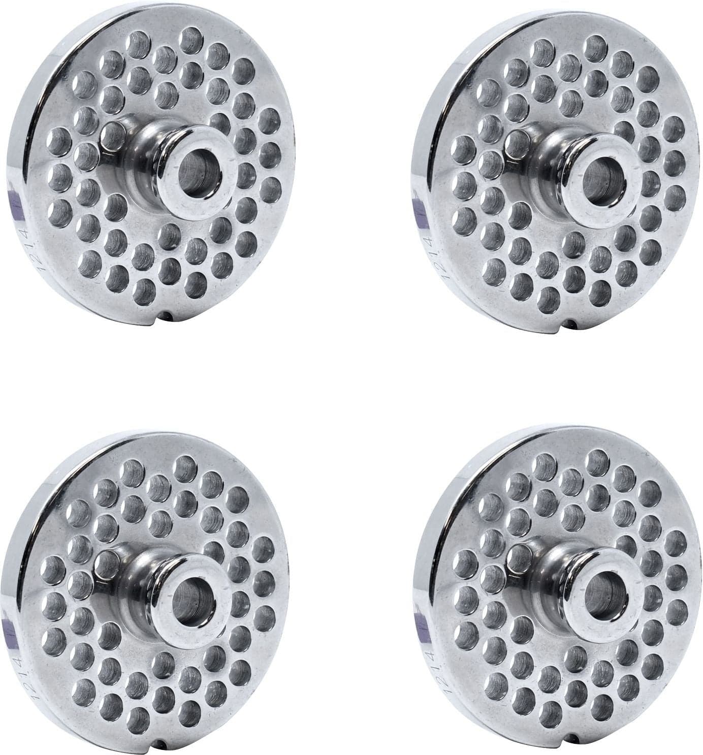 Stainless Steel #22 machine plate with hub 19.2mm (3/4″) – one notch with two flat sides
