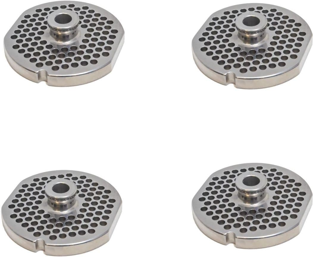 Stainless Steel #22 machine plate with hub 2.38mm (3/32″) – one notch with two flat sides