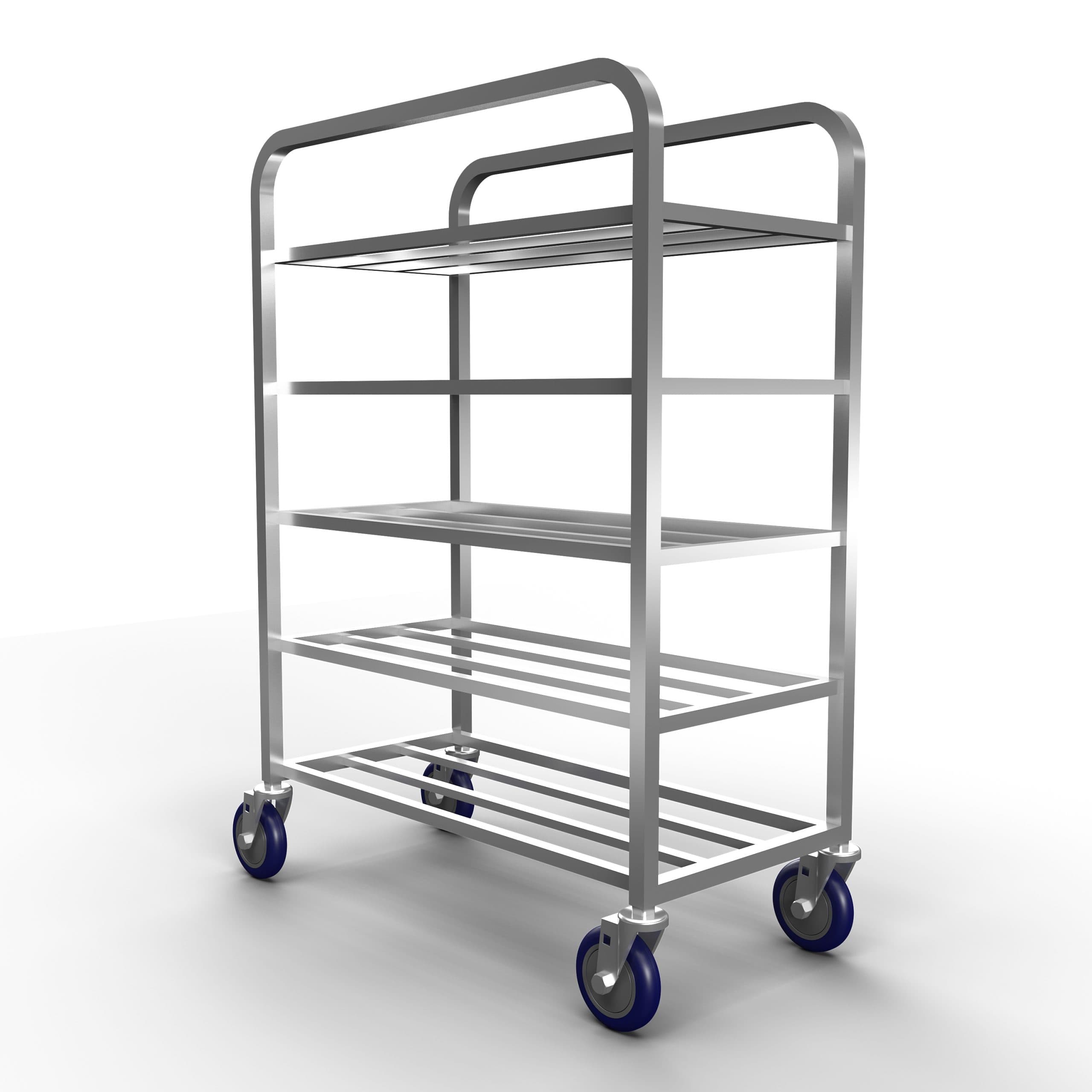 Winholt – 32″ 5 Shelves Aluminum Universal Cart With Narrow Width – UNAL-5-WEG