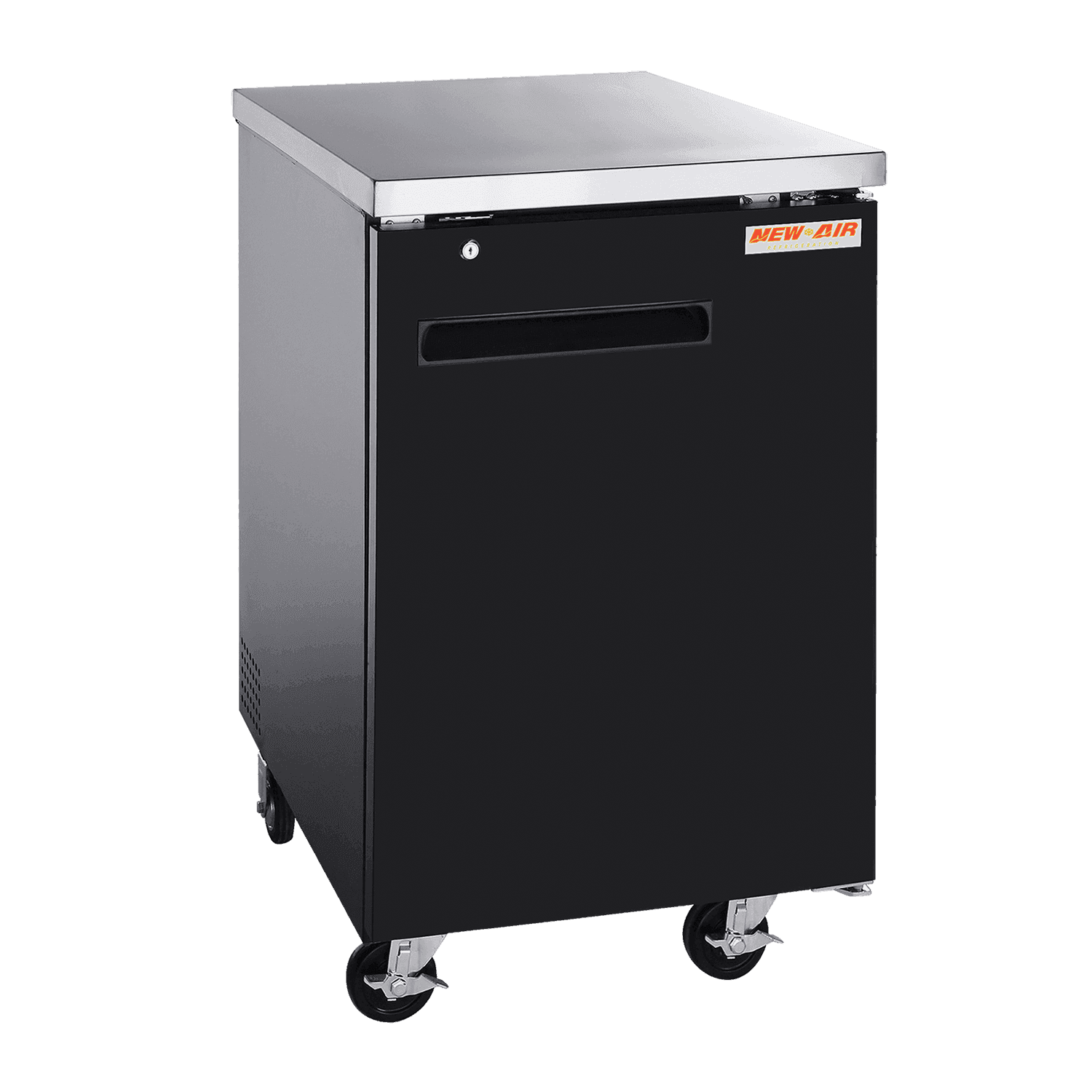 New Air NBB-23-SB 23.5″ Solid 1-Door Back Bar Refrigerator