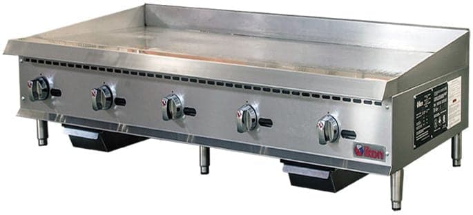 Ikon ITG-60 60″ Natural Gas Griddle With Thermostatic Control – 150,000 BTU