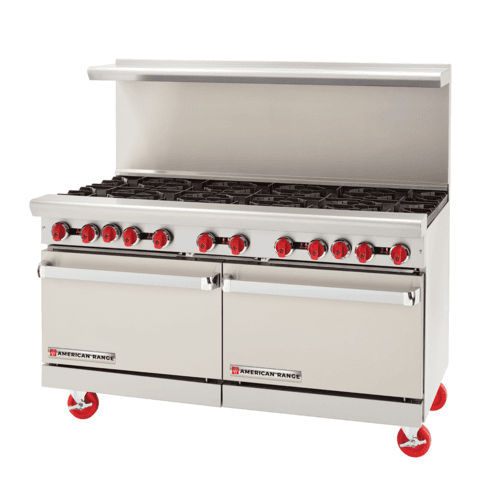 American Range AR-10-LP 60″ Propane Gas Range With 10 Open Burner