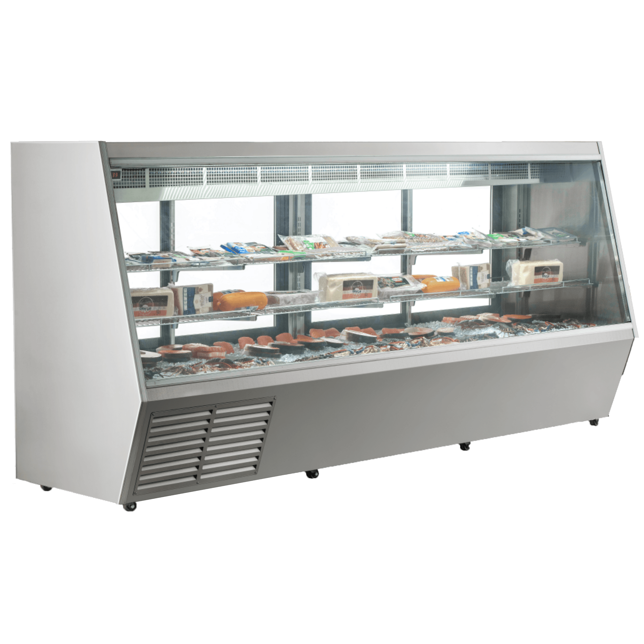 New Air NDDC-119-GC 119" Gravity Coil Display Case