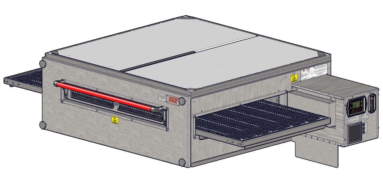 XLT 1832 Deck Only Countertop Natural Gas Conveyor Pizza Oven (18″ belt, 32″ chamber)