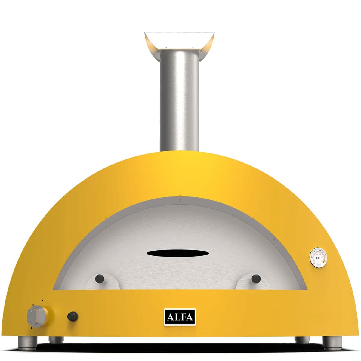 Alfa Moderno 5 Pizze Yellow Natural Gas Pizza Oven – FXMD-5P-MGIAI-U