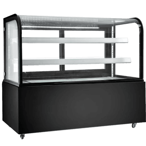 New Air NDC-60-CG 60″ Curved Refrigerated Display Case