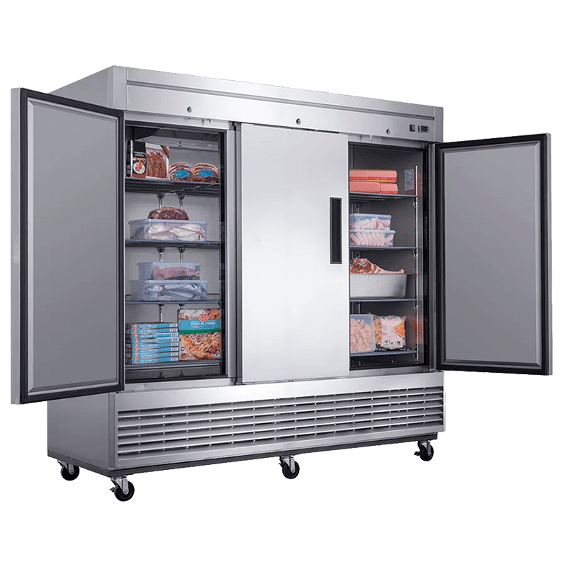 New Air NSF-182-H Stainless Steel Freezer 82"