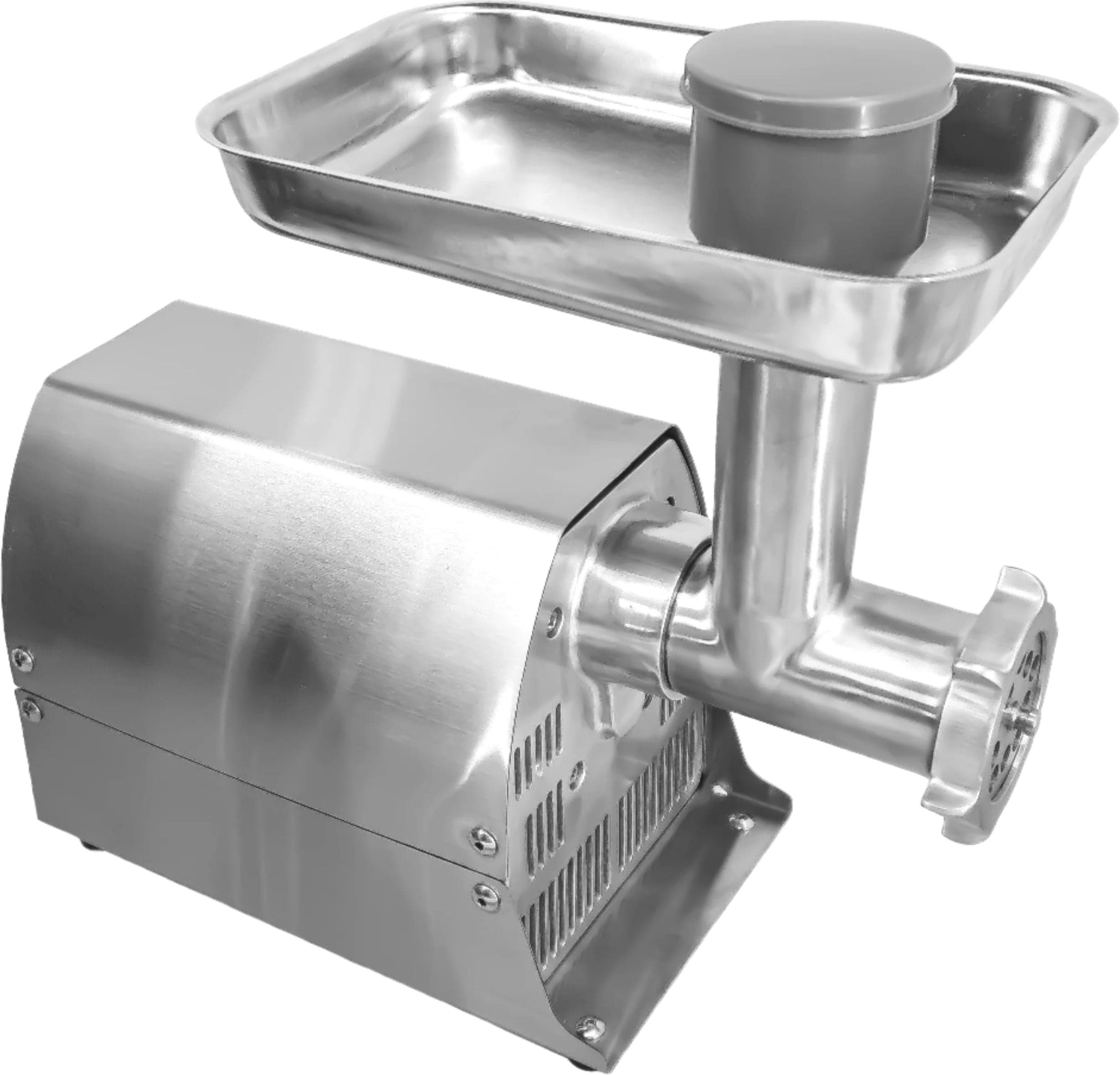 #8 Economic Light-Duty Stainless Steel Meat Grinder with 0.4 HP