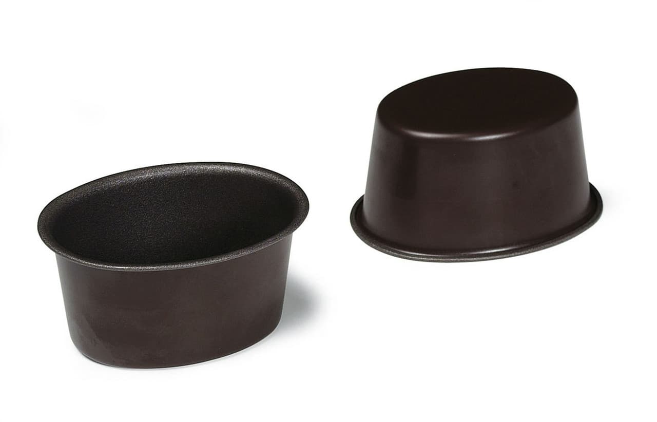 Gobel – Set of 12 Oval Aspic Non-Stick Molds – 230210