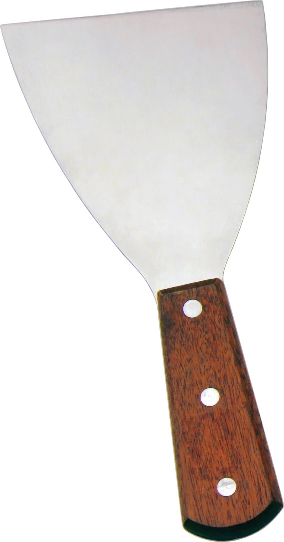 4 1/2″ x 4″ Pan Scraper with Wooden Handle
